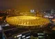 Trybuny i murawa Stadionu Olimpijskiego w Kijowie