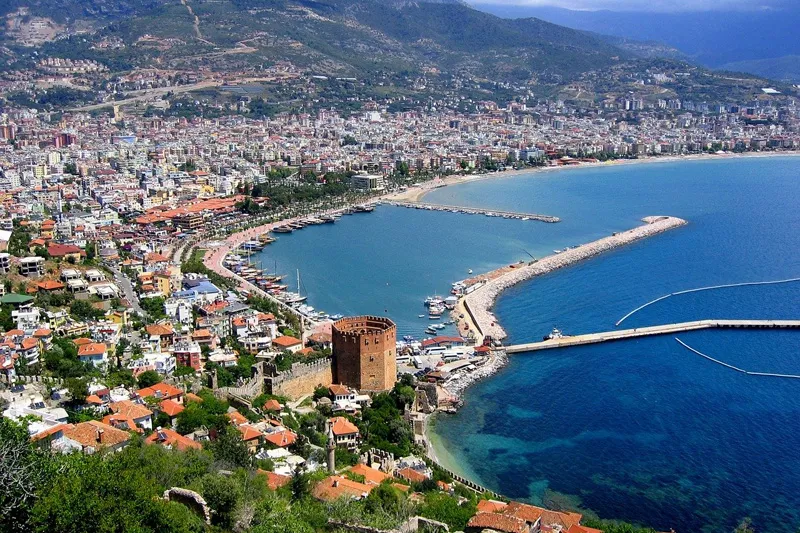 Alanya jest jednym z najważniejszych kurortów Riwiery Tureckiej