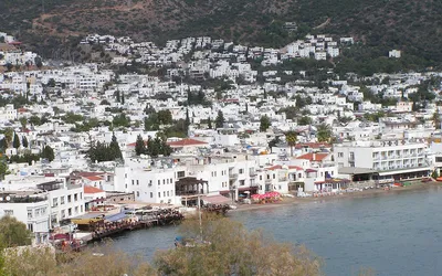 Widok na malownicze miasto Bodrum