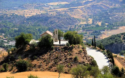 Górska droga w Troodos