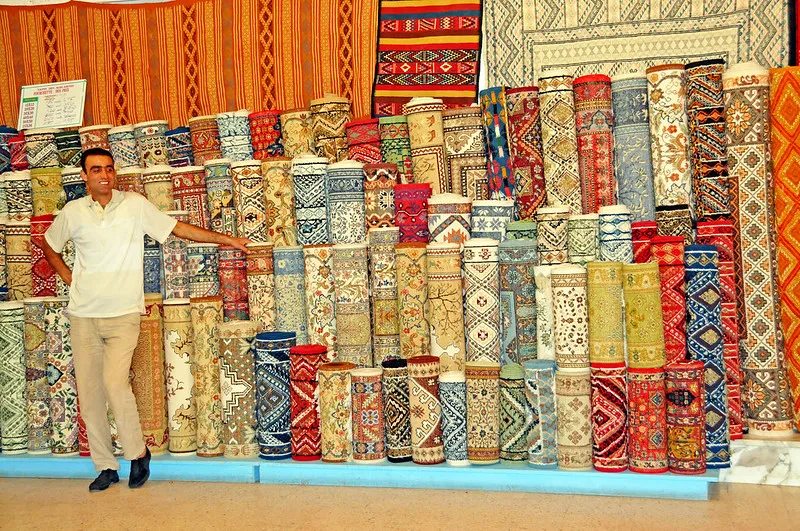 Ręcznie tkane dywany, Kairouan