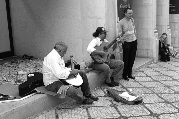 Fado na ulicach Lizbony