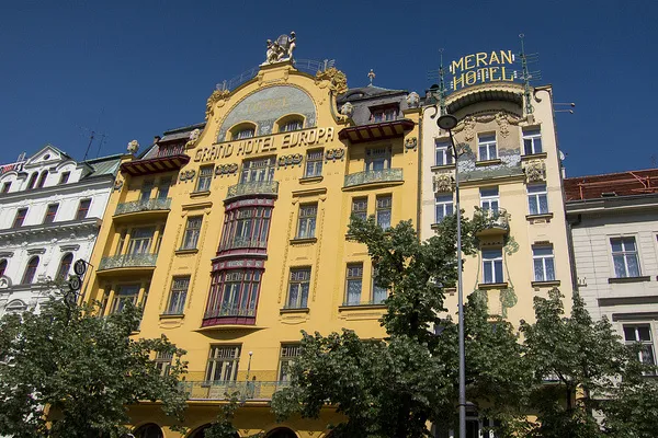 Widok na hotel Europa