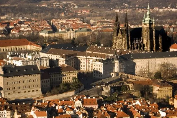 Widok na Hradczany