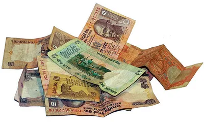 Rupia indyjska w banknotach