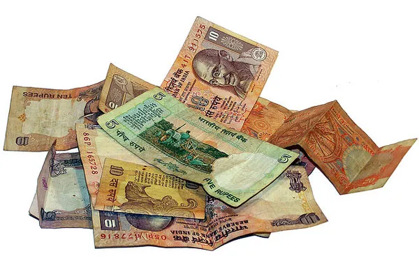 Rupia indyjska w banknotach