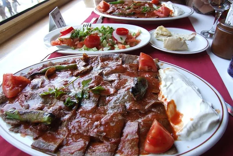 Iskender kebab