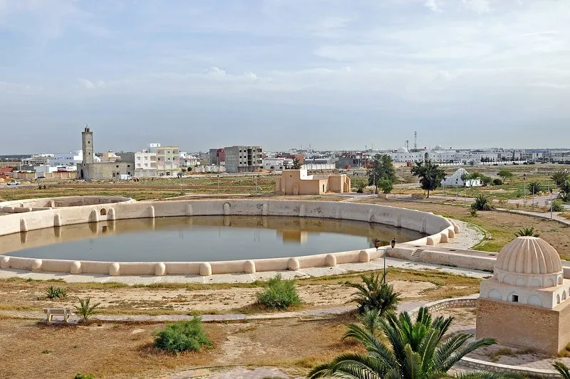Widok na Kairouan