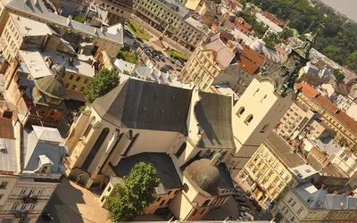 Bazylika archikatedralna Wniebowzięcia Najświętszej Maryi Panny, lwowska starówka