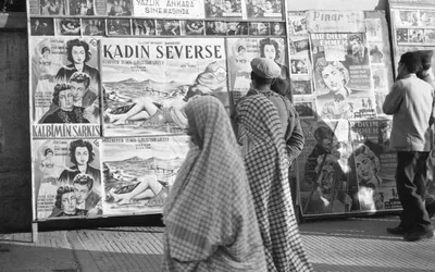 Plakaty filmowe w Turcji w 1958