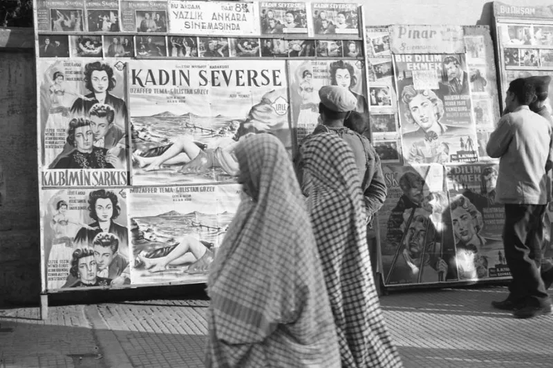 Plakaty filmowe w Turcji w 1958