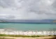 Vela Plaža w Bašce z górami w tle
