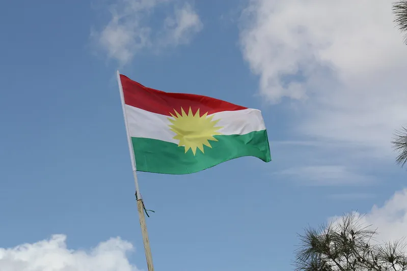 Flaga Kurdystanu