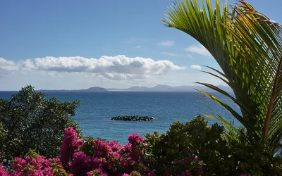 Widok na ocean w południowej części wyspy Lanzarote