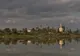 Larnaka – krajobraz ze słonym jeziorem i meczetem Hala Sultan Tekke