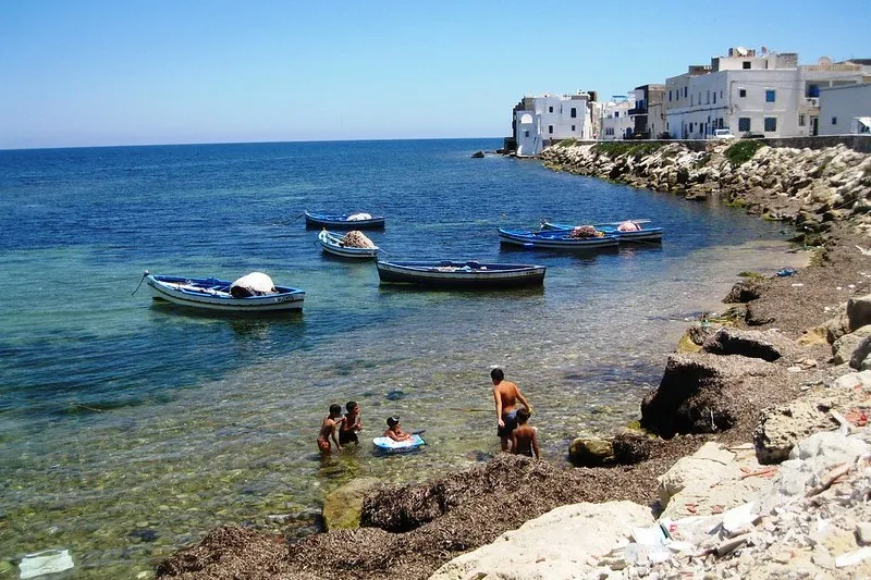 Miejska plaża, Mahdia