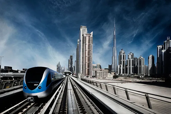 Pociąg dubajskiego metra