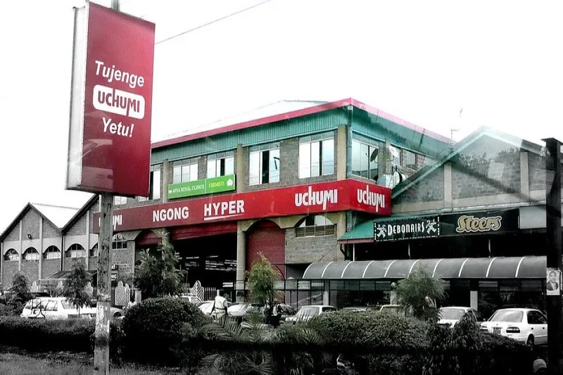 Produkty spożywcze w hipermarkecie Uchumi w Nairobi