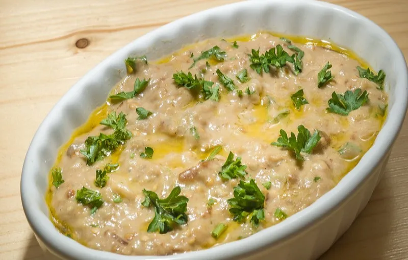 Baba ghanoush - pasta z bakłażanów