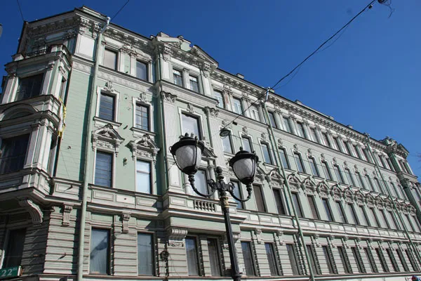 Zabudowa z początków XX wieku, Petersburg