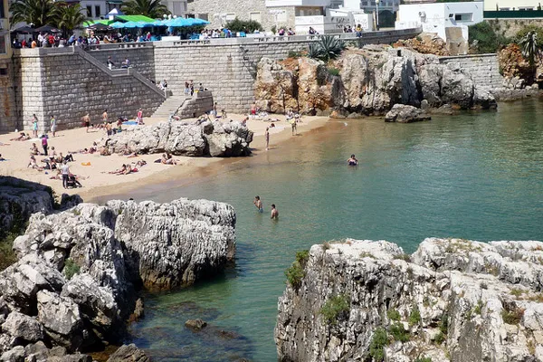 Cascais Beach w pobliżu Lizbony