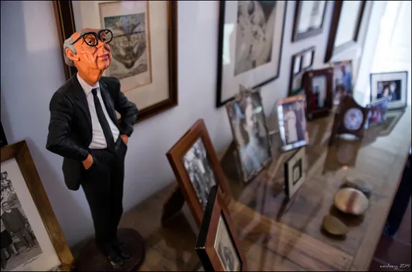 Figurka z podobizną José de Sousa Saramago