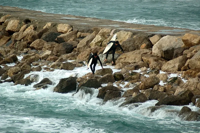 Plaża w Costa da Caparica