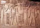 Płaskorzeźba przedstawiająca boginię Hathor i boga Sobka