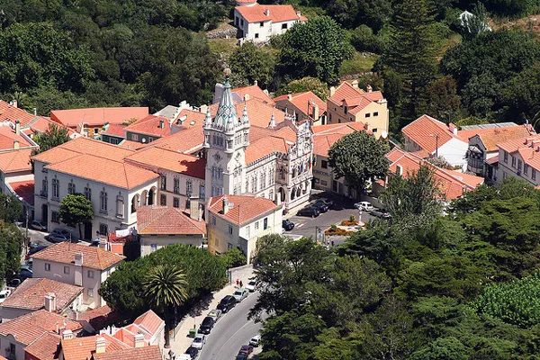 Widok miasta z lotu ptaka