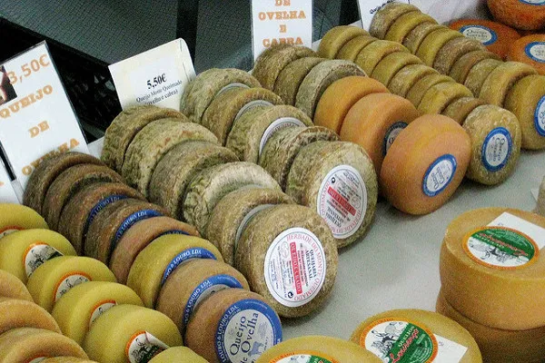 Wybór serów w Portugalii jest ogromny