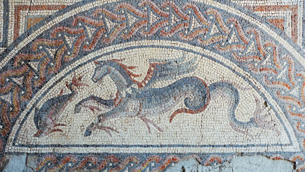 Rzymska mozaika w Muzeum Archeologicznym w Splicie