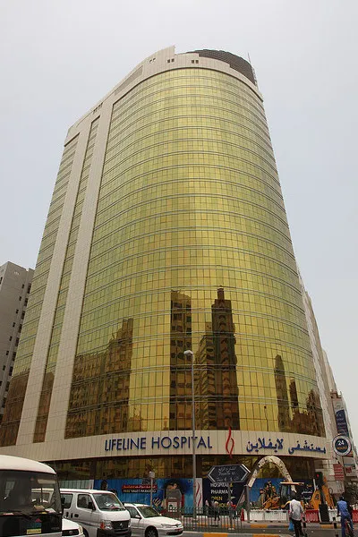 Jeden z dubajskich szpitali