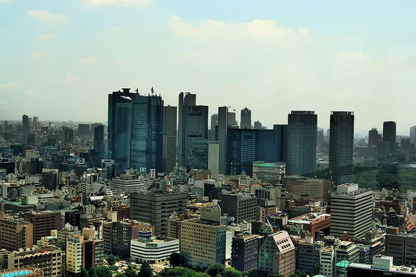 Widok na Tokio