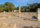 Kolumny i mozaikowa posadzka na stanowisku archeologicznym Pupput w Hammamet