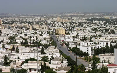 Panorama Tunisu – dzielnice El Menzah i El Manar
