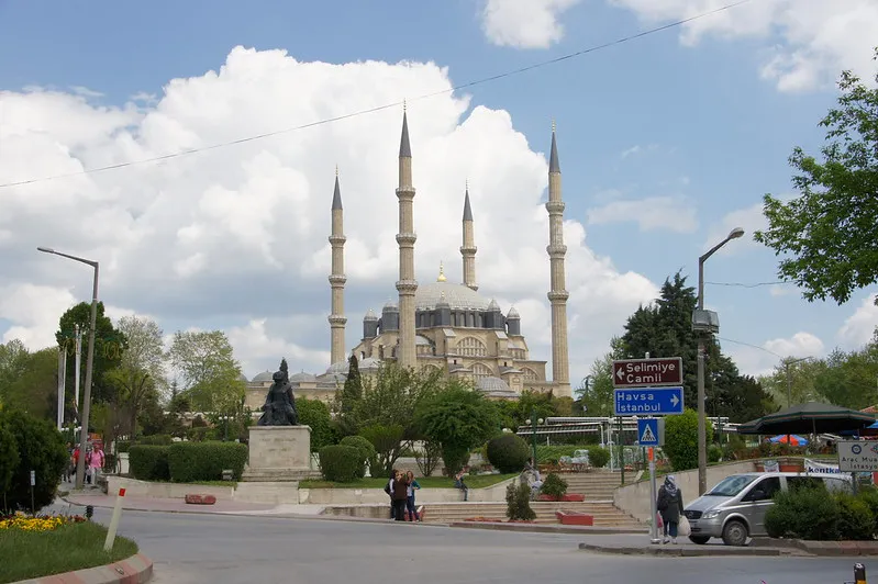 Edirne znajduje się w europejskiej części Turcji