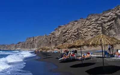 Plaża Vlychada na Santorini
