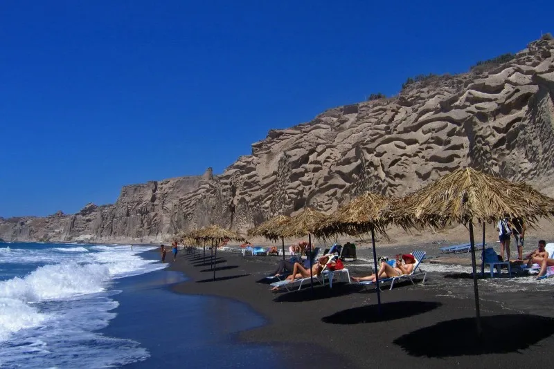 Plaża Vlychada na Santorini