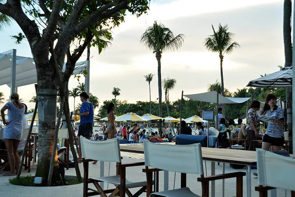 Tanjung Beach na wyspie Sentosa