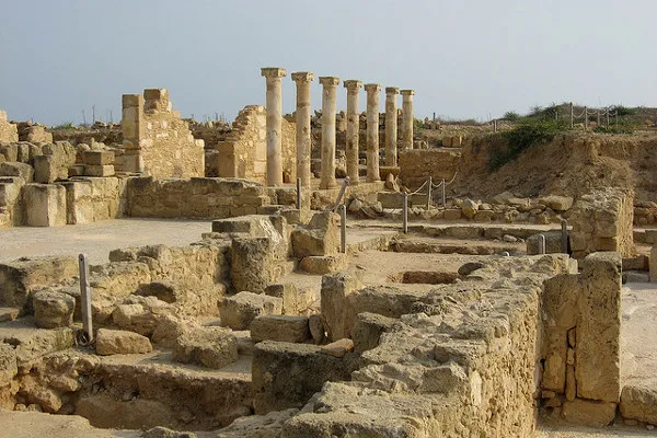 Mozaika podłogowa w Domu Tezeusza w Nea Pafos