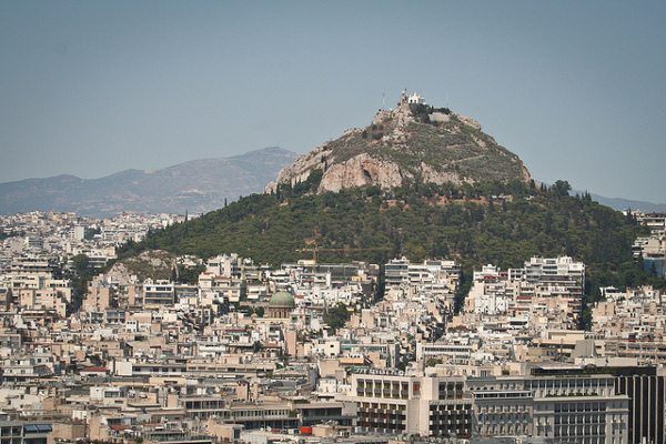 Ateny | Widok na Wzgórze Lykavitor
