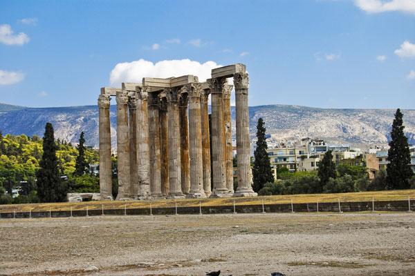 Ateny | Świątynia Zeusa Olimpijskiego (Olimpejon)