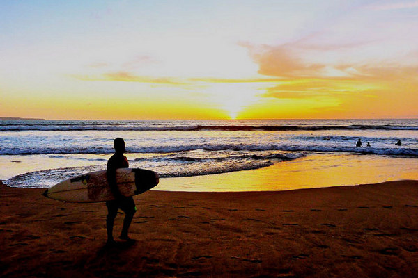 Bali | Zachód słońca na plaży w Kuta