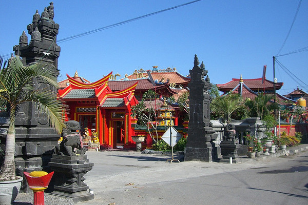 Bali | W Singaraja widoczne są również wpływy chińskie