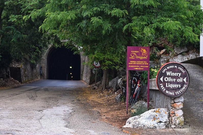 Chorwacja | Wejście do jednej z chorwackich winiarni