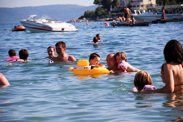 Chorwacja | Kąpielisko na wyspie Ciovo (Čiovo)
