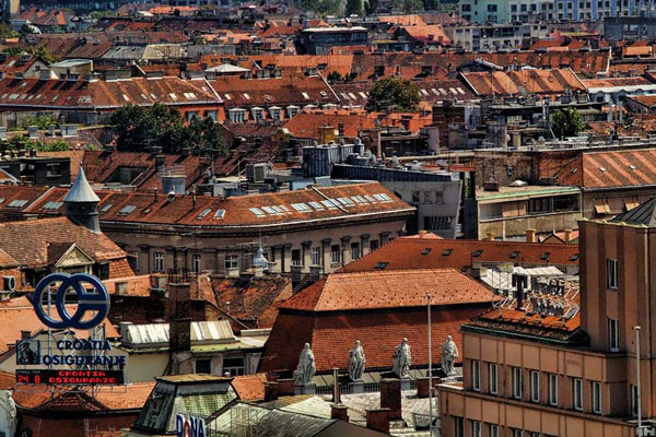 Chorwacja | Czerwone dachy Zagrzebia