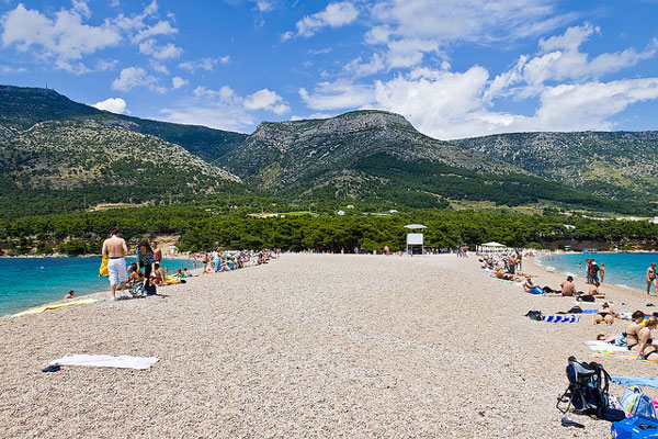 Chorwacja | Czy mieliście kiedykolwiek okazję plażować prostopadle do nadbrzeża?