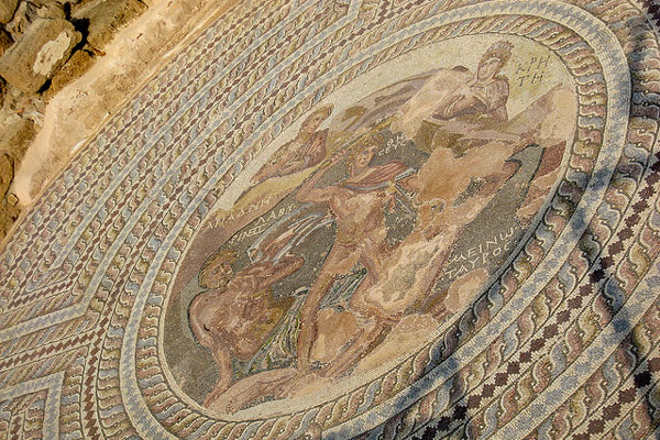 Cypr | Mozaika z Domu Tezeusza (stanowisko archeologiczne w Pafos)