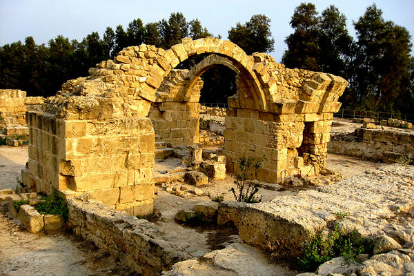 Cypr | Ruiny zamku Saranta Kolones